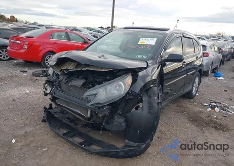 2013 Honda Cr-V Ex-L из США, поврежденный, VIN 2HKRM4H76DH666504